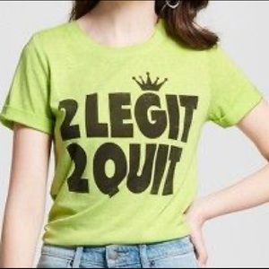 Women’s MC Hammer lyrics Shirt NWT Size Large *FINAL PRICE*